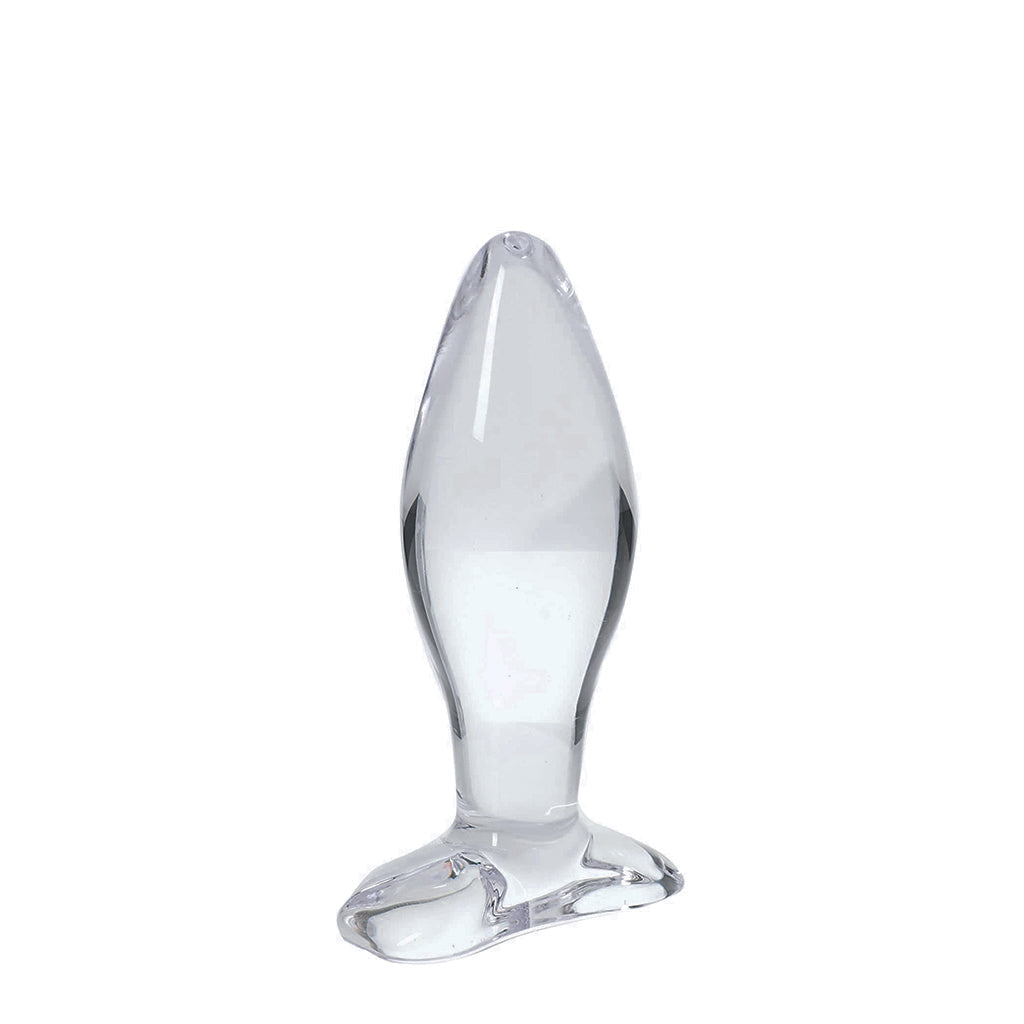 Blown Tapered Glass Plug Medium