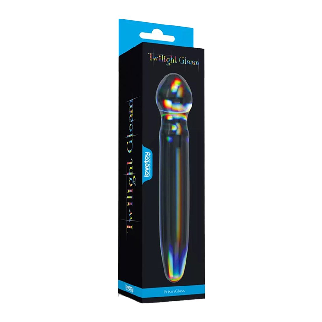 Lovetoy Twilight Gleam Prism Glass Dildo