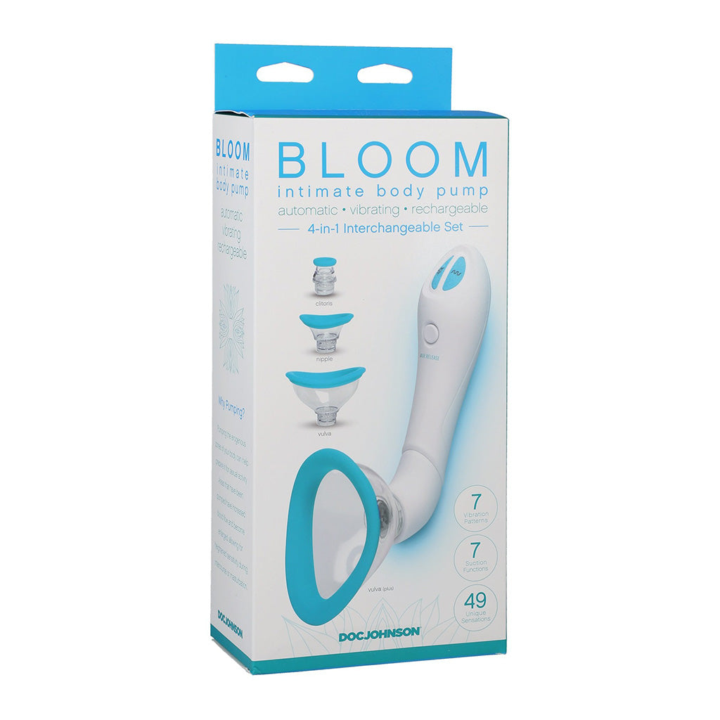 Bloom Intimate Vibrating Rechargeable Body Pump