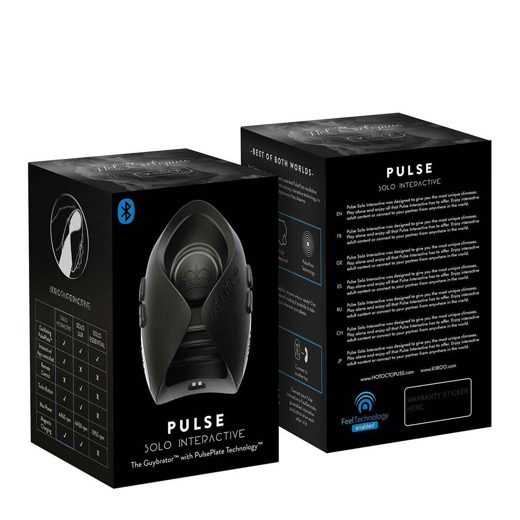 Hot Octopuss Pulse Solo Interactive Powered by KIIROO