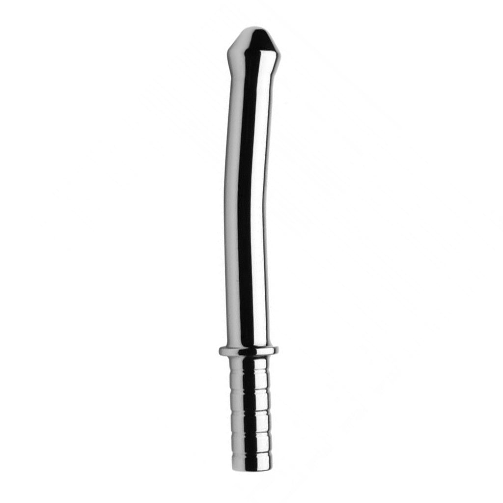 Master Series Stainless Steel Dildo with Handle