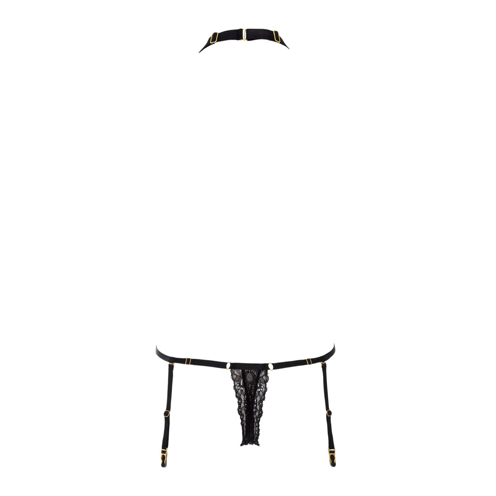 Maison Close Dentelle Openable Body Thong