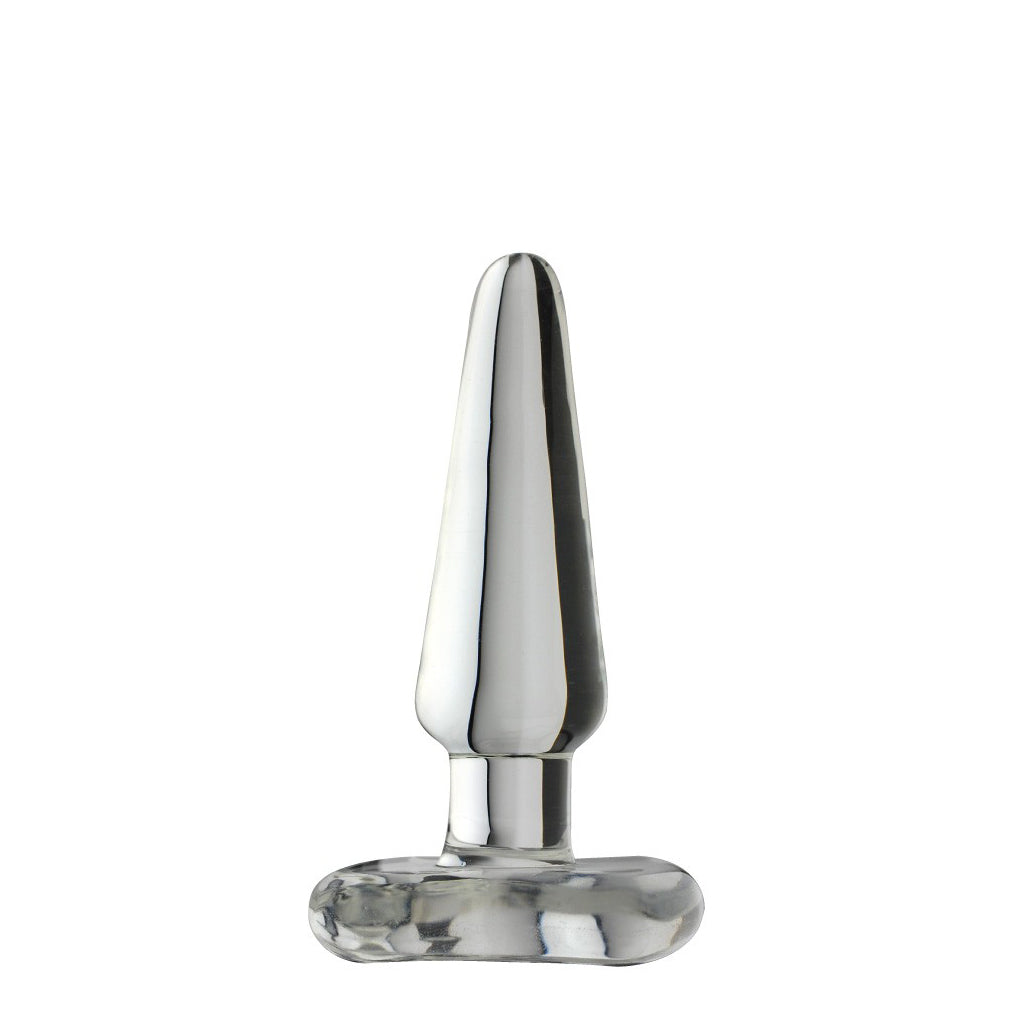 Blown Spade Glass Plug Small