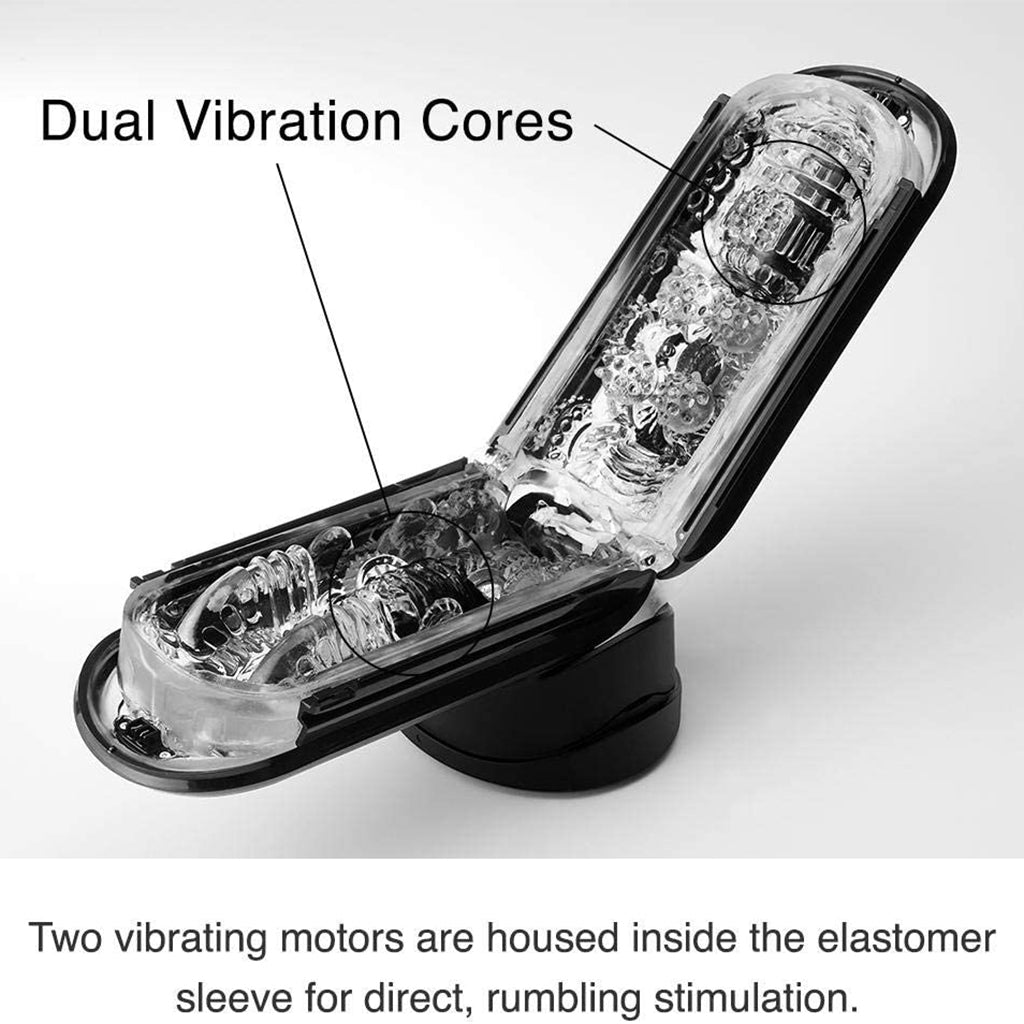 Tenga Flip Zero Electronic Vibration Strong Black