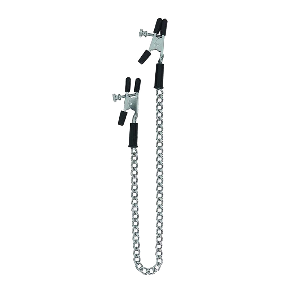 Alligator Link Chain Nipple Clamps