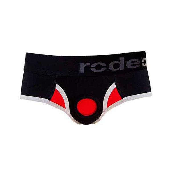 RodeoH Brief Plus Harness Black/Red