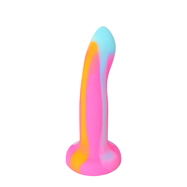 Adam & Eve Whimsy Glow-in-the-Dark Liquid Silicone Dildo