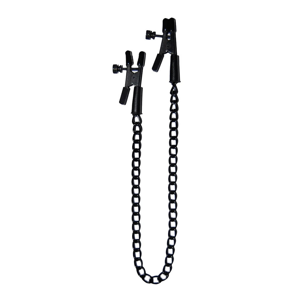 Alligator Link Chain Nipple Clamps