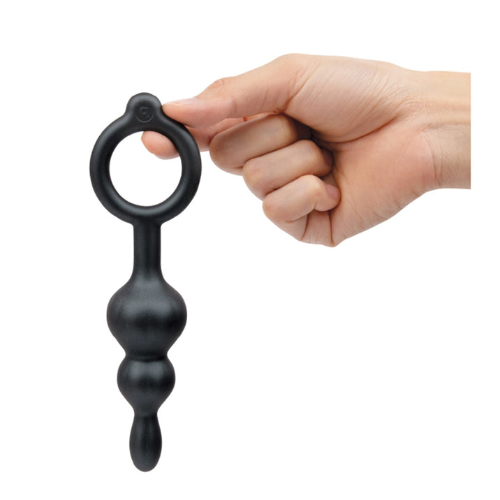 B-Vibe Beaded Butties Bundle 3 Piece Anal Plug Set