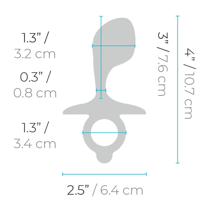 B-Vibe Butties Bulb Plug