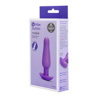 B-Vibe Butties Rookie Silicone Butt Plug