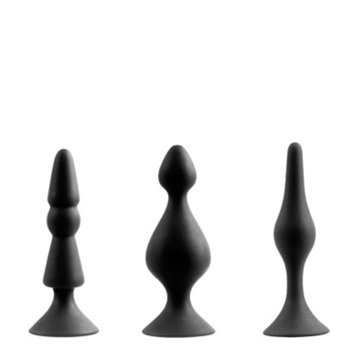 Back Up Mini Silicone Butt Plug Set