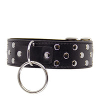 Berlin Baby Studded Faux Leather Collar