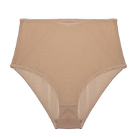 Bettie Page Champagne Mesh Classic Brief