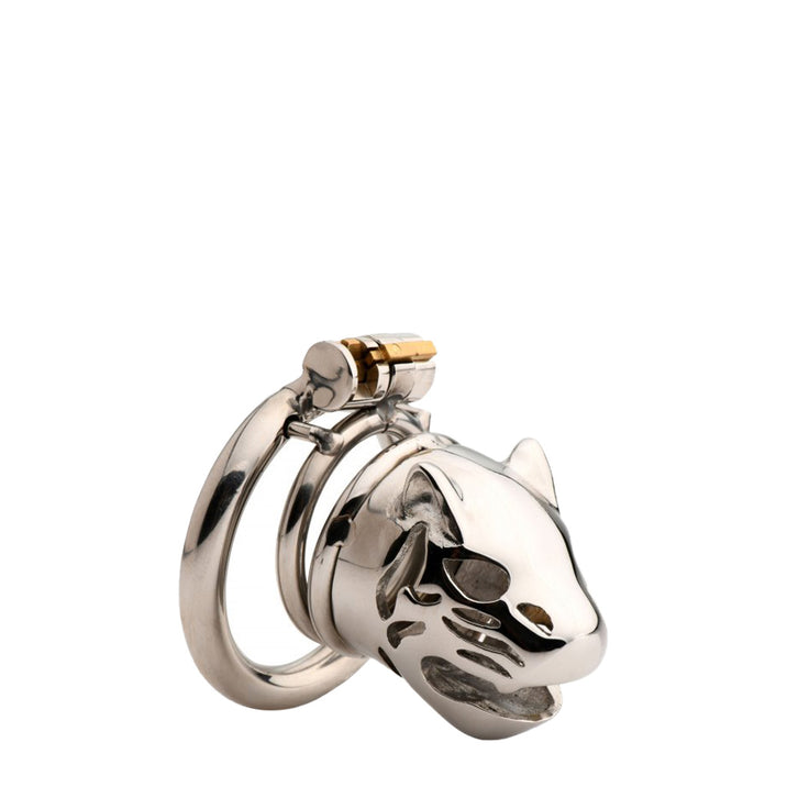 Caged Cougar Locking Chastity Cage