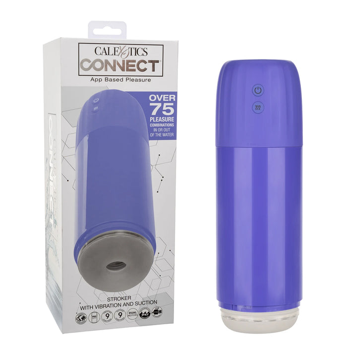 Calexotics Connect Stroker with Vibration & Suction