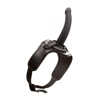 Calexotics Onyxxx Thigh Strap with Silicone Dildo