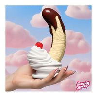 Chocolate Dipped Banana Split Premium Silicone Dildo