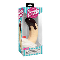 Chocolate Dipped Banana Split Premium Silicone Dildo