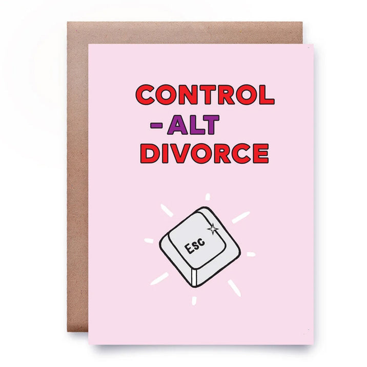 Control Alt Divorce Card