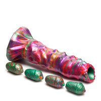 Creature Cocks Larva Silicone Ovipositor Dildo with Eggs