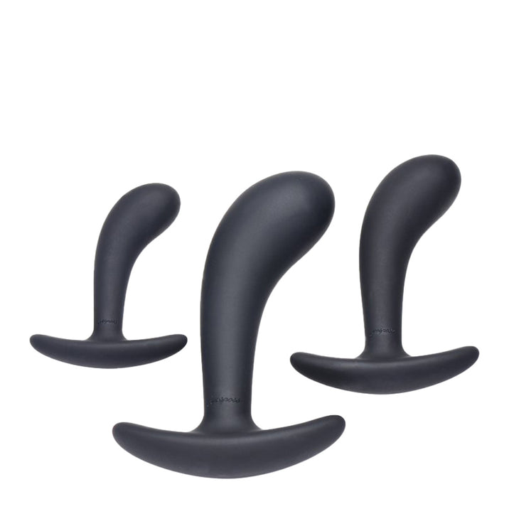 Dark Delights 3 Piece Curved Anal Trainer Set