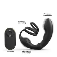 Dorcel P-Ring Prostate Massager with Double Cock Ring