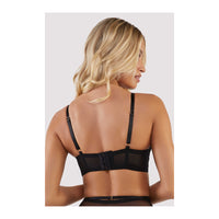 Eddie Black Crossover Wrap Bra