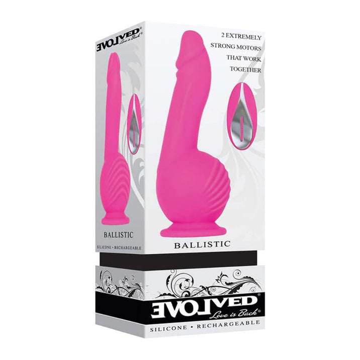 Evolved Ballistic Remote Controlled Vibrating Dildo
