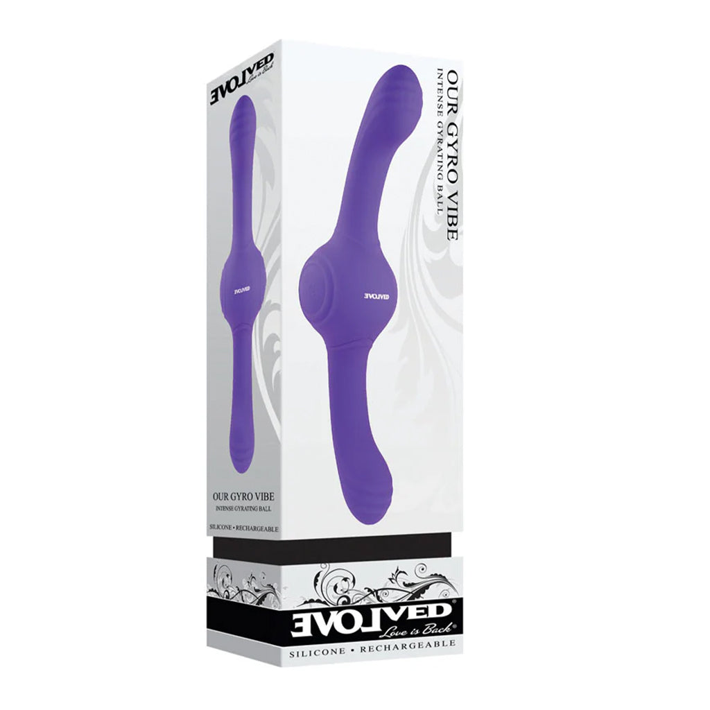 Evolved Our Gyro Intense Gyration Double Ended Dildo