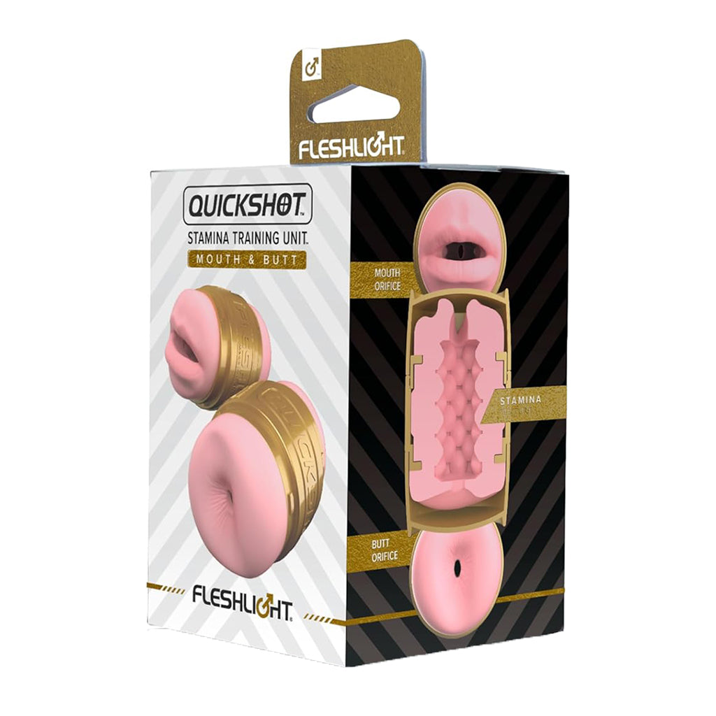 Fleshlight Quickshot Mouth & Butt Stamina Training Unit