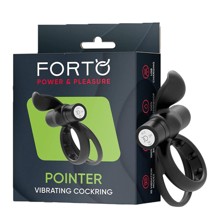 Forto Pointer Vibrating Cock Ring