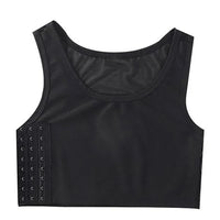 Gender Fluid Chest Compression Binder Black