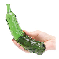 Glas Caressing Cucumber Glass Dildo