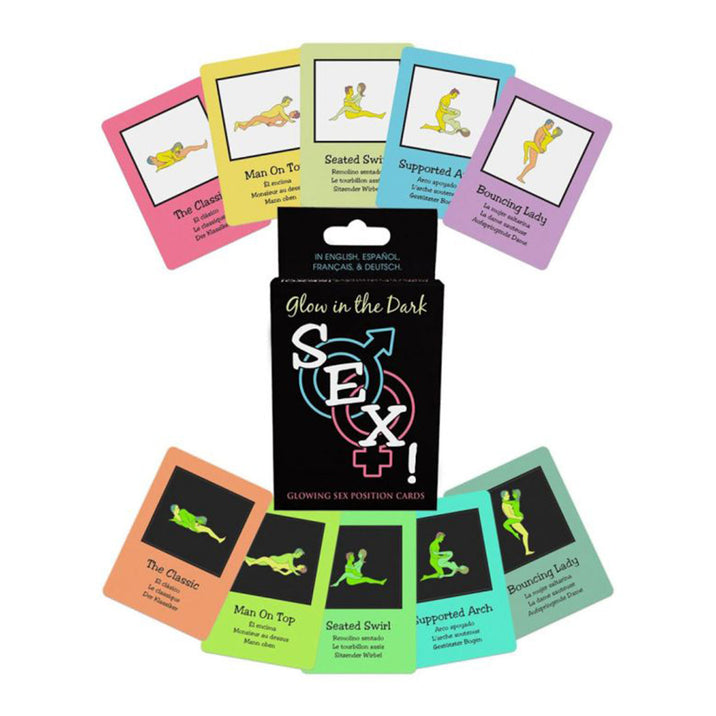 Glow in the Dark Sex Cards