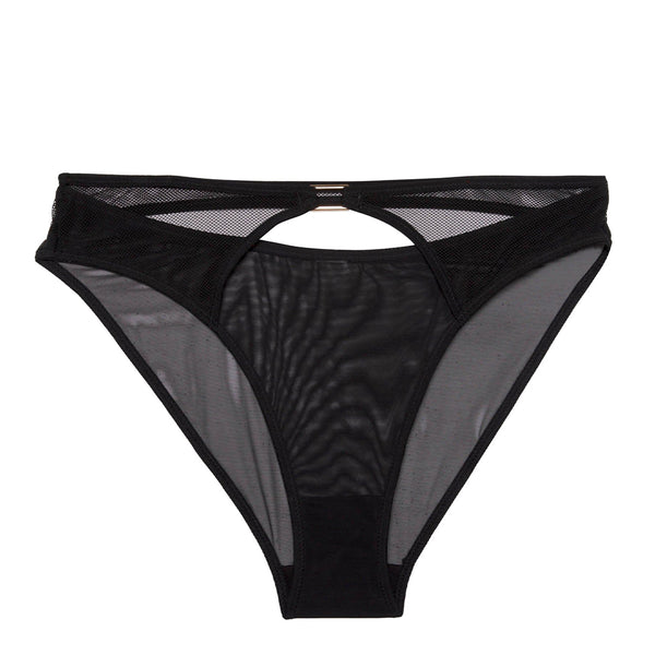 Holland Fishnet and Mesh High Waisted Brief