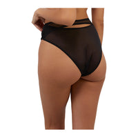 Holland Fishnet and Mesh High Waisted Brief