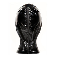 Honour Black Rubber Hood with Eyes Nose and Mouth Holes