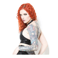 Honour Latex Rubber Midnight Halter Bra