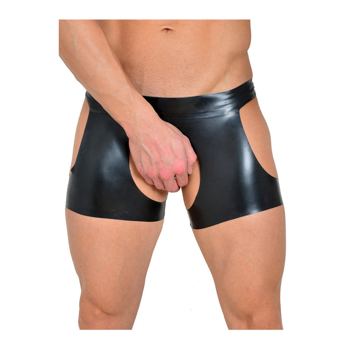 Honour Open Latex Shorts