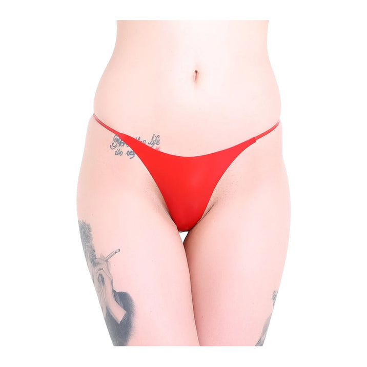 Honour Red Latex G-String