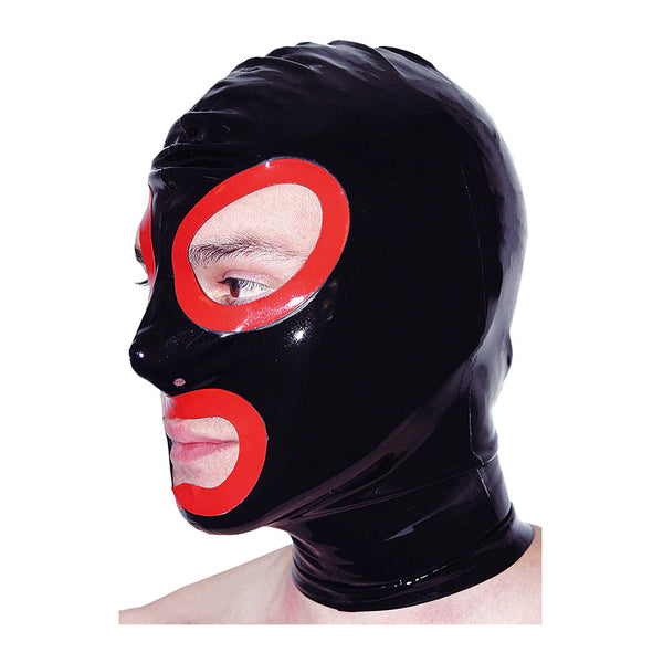 Honour Rubber Hood with Eyes Nose and Mouth Holes