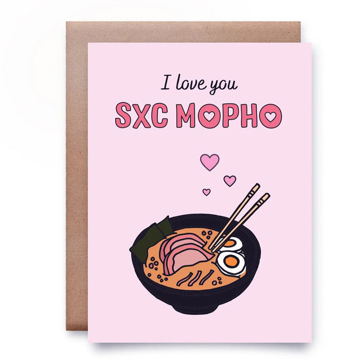 I Love You Sxc Mopho Card