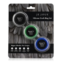 Je Joue Silicone Cock Ring 3 Pack