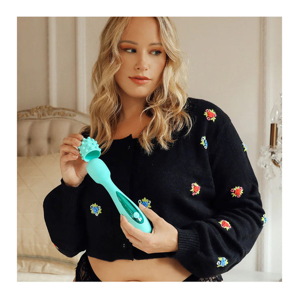 JimmyJane Canna Vibrating Wand with Attachments