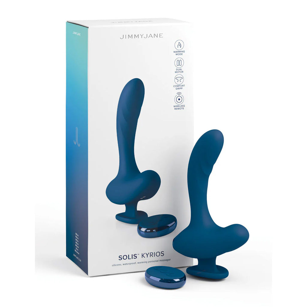 JimmyJane Solis Kyrios Warming Vibrator with Comfort Finger Grip
