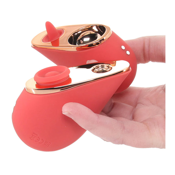 Lapdance Heartbreaker Dual Pulsing & Flickering Vibrator