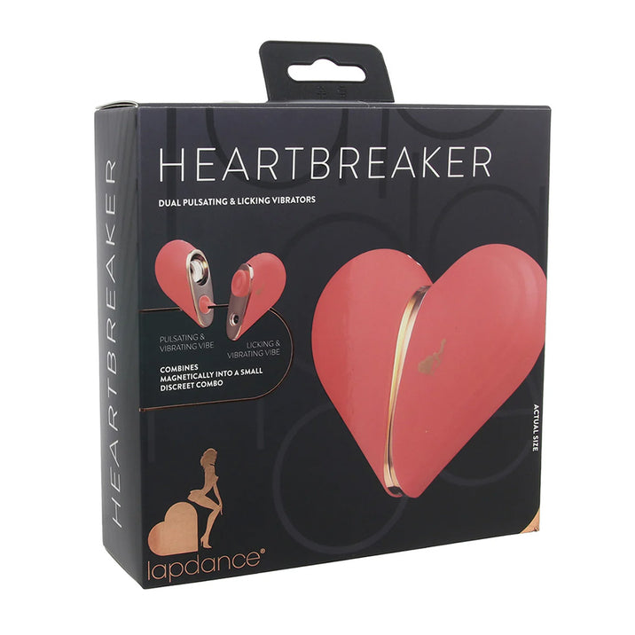 Lapdance Heartbreaker Dual Pulsing & Flickering Vibrator