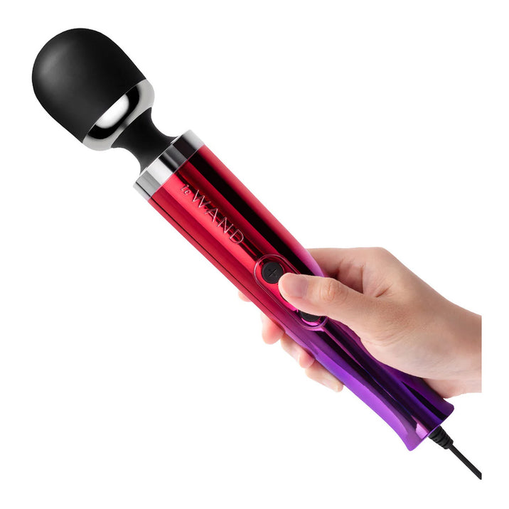 Le Wand Die Cast Plug-In Vibrating Massager