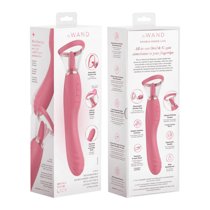 Le Wand Lick Double Ended Vibrator